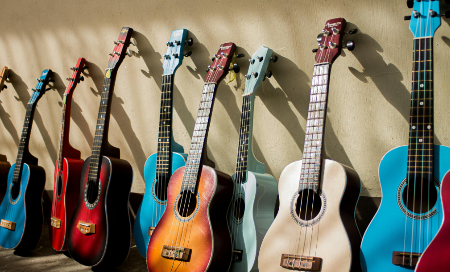 Assortment of Guitars